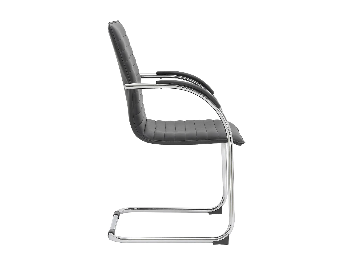 chaises oscillantes - Similicuir - Noir - Tira