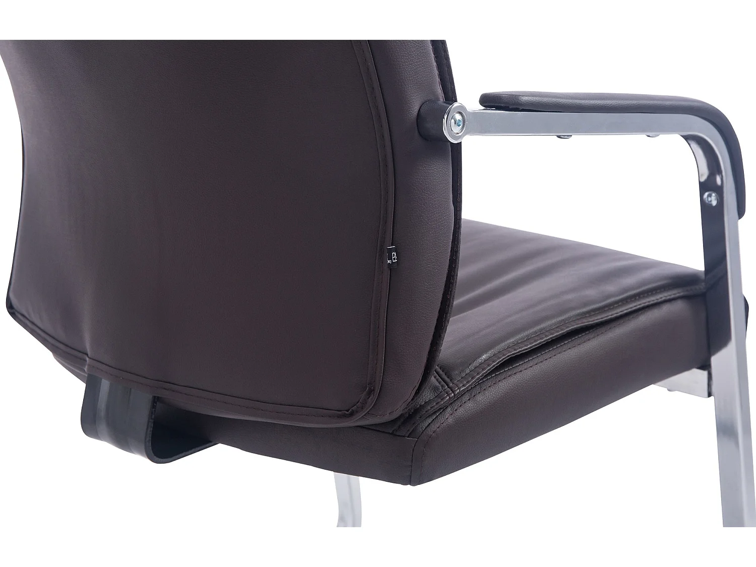 chaises oscillantes - Similicuir & Blanc - Marron - XL Anubis