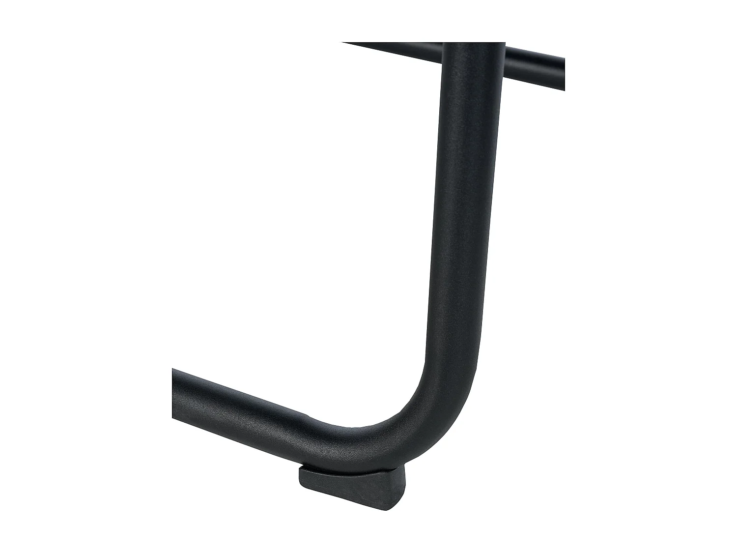 Lot de 2  chaises oscillantes - Similicuir - Noir / Noir - Sievert