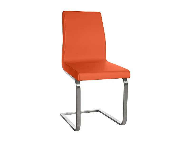 chaises oscillantes - Similicuir - Orange - Belfort