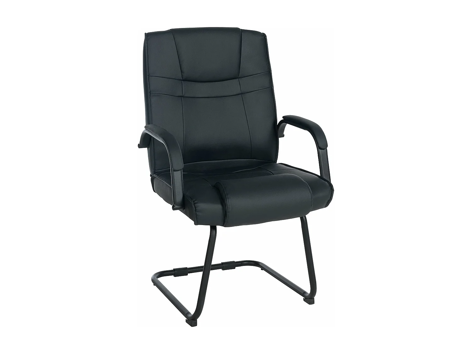 chaises oscillantes - Similicuir & Antique clair - Noir / Noir - Attila