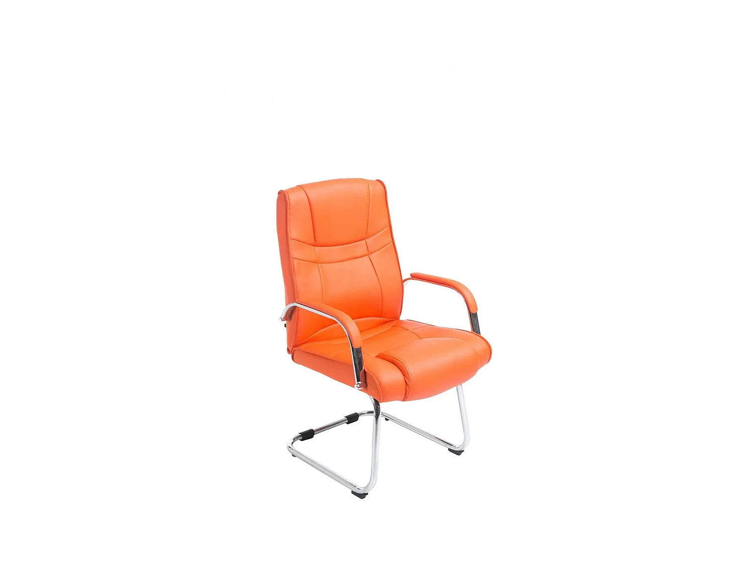 chaises oscillantes - Similicuir - Orange - Attila