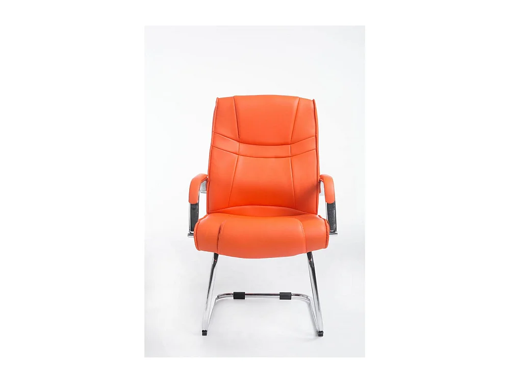 chaises oscillantes - Similicuir - Orange - Attila