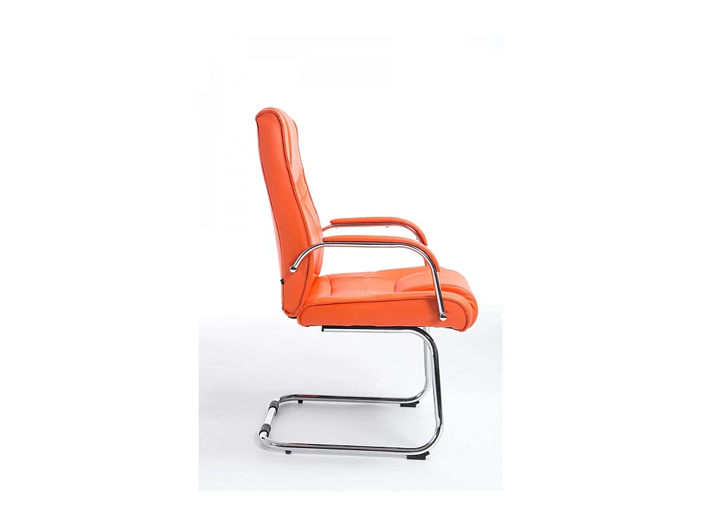 chaises oscillantes - Similicuir - Orange - Attila