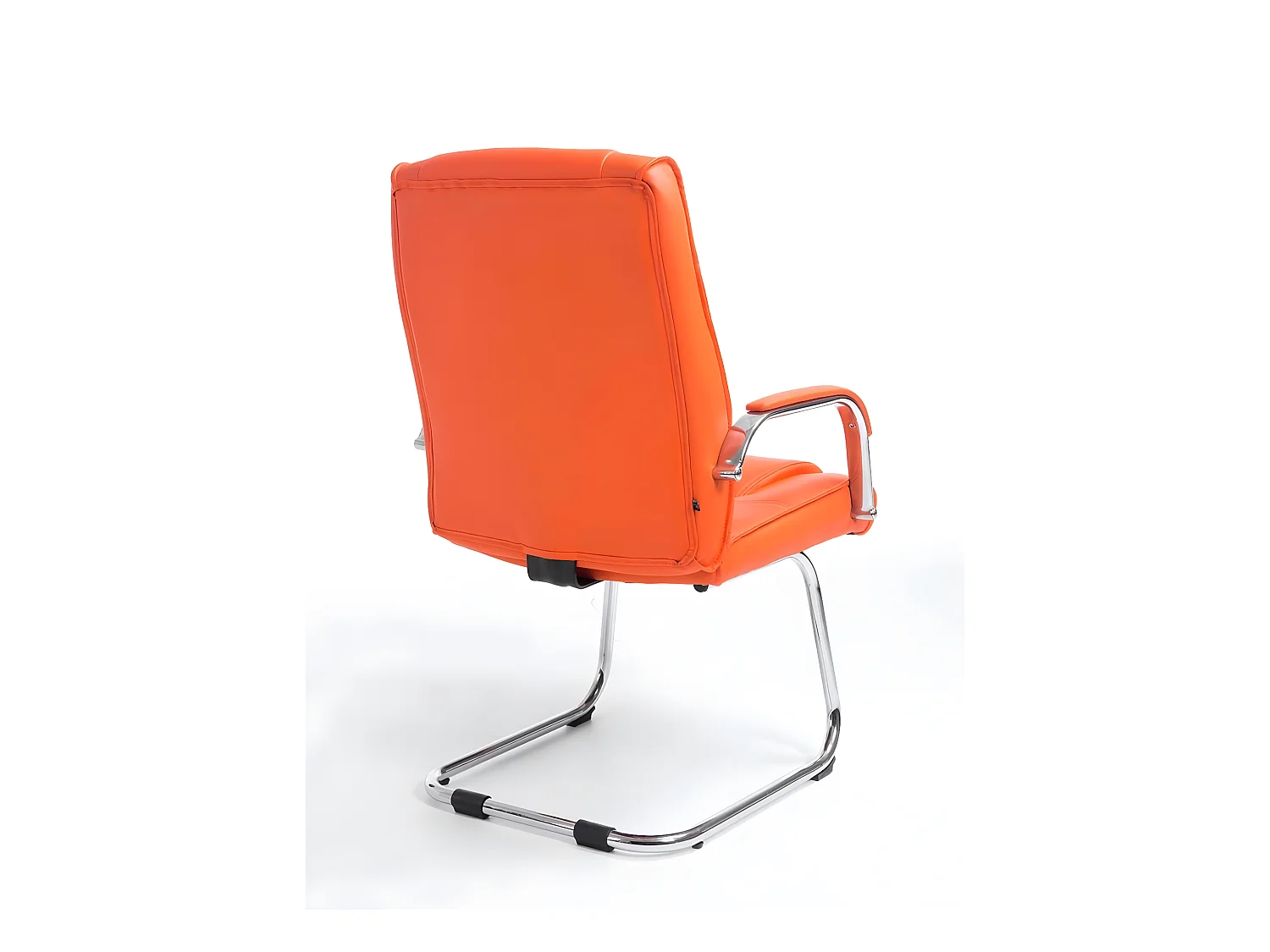 chaises oscillantes - Similicuir - Orange - Attila