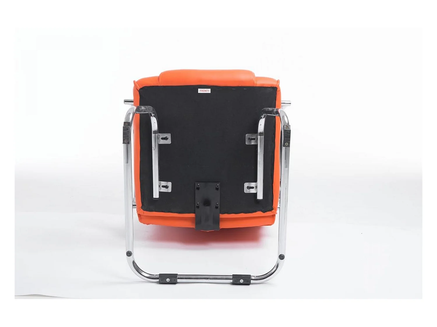 chaises oscillantes - Similicuir - Orange - Attila