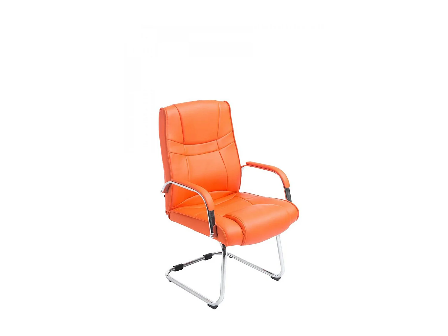 chaises oscillantes - Similicuir - Orange - Attila