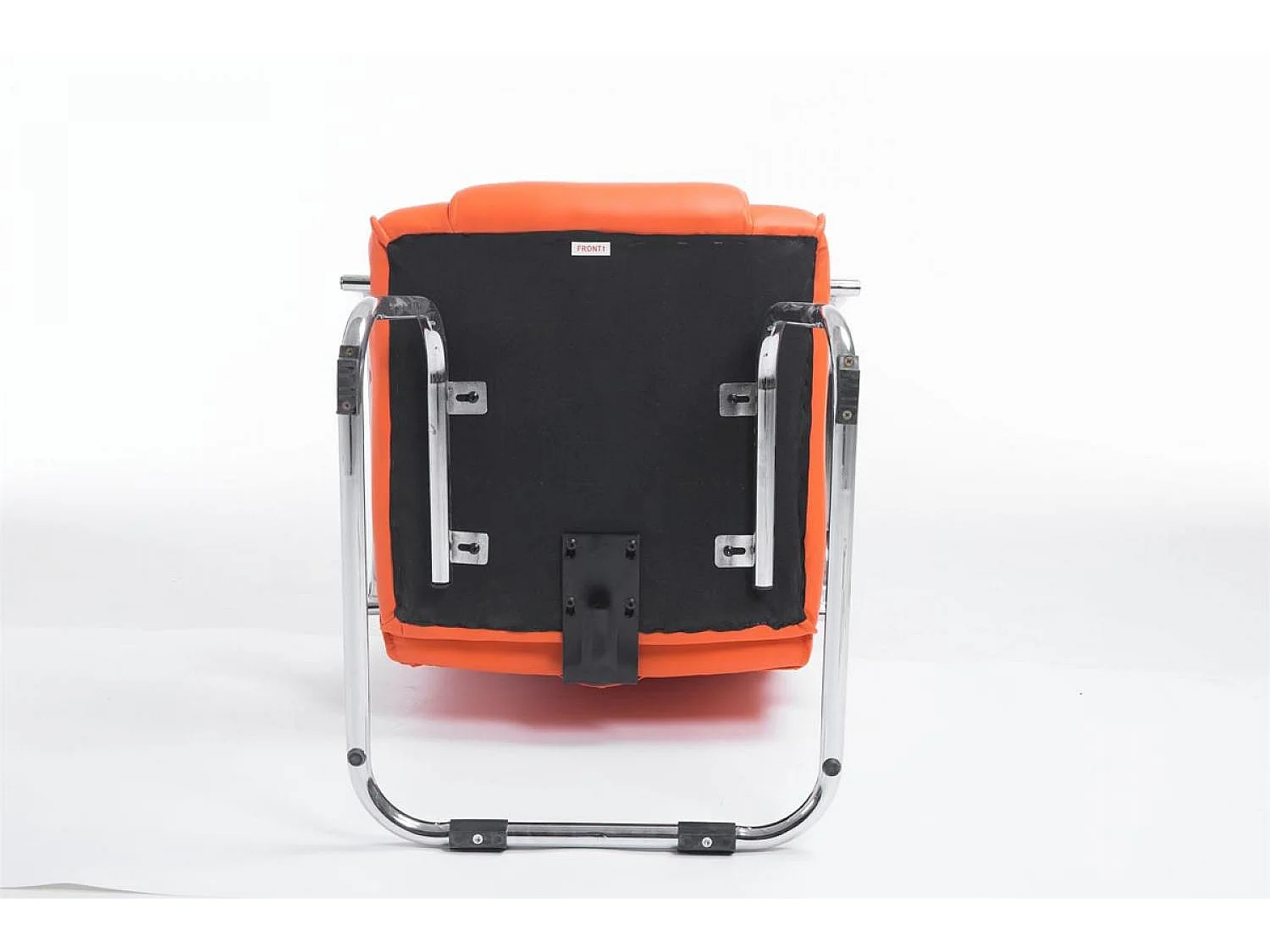 chaises oscillantes - Similicuir - Orange - Attila