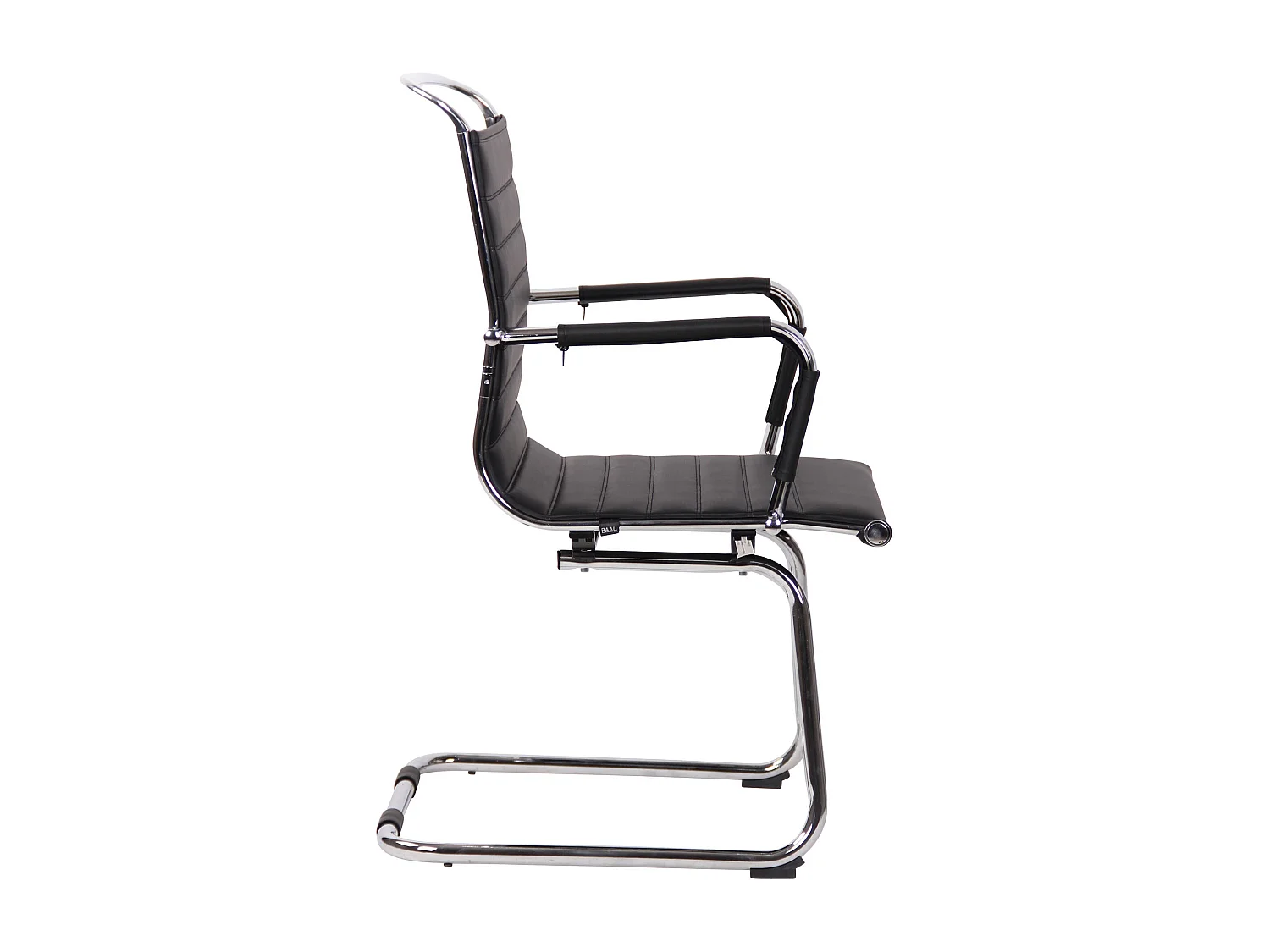 2er Set Freischwinger Stuhl - Kunstleder - schwarz - Balve