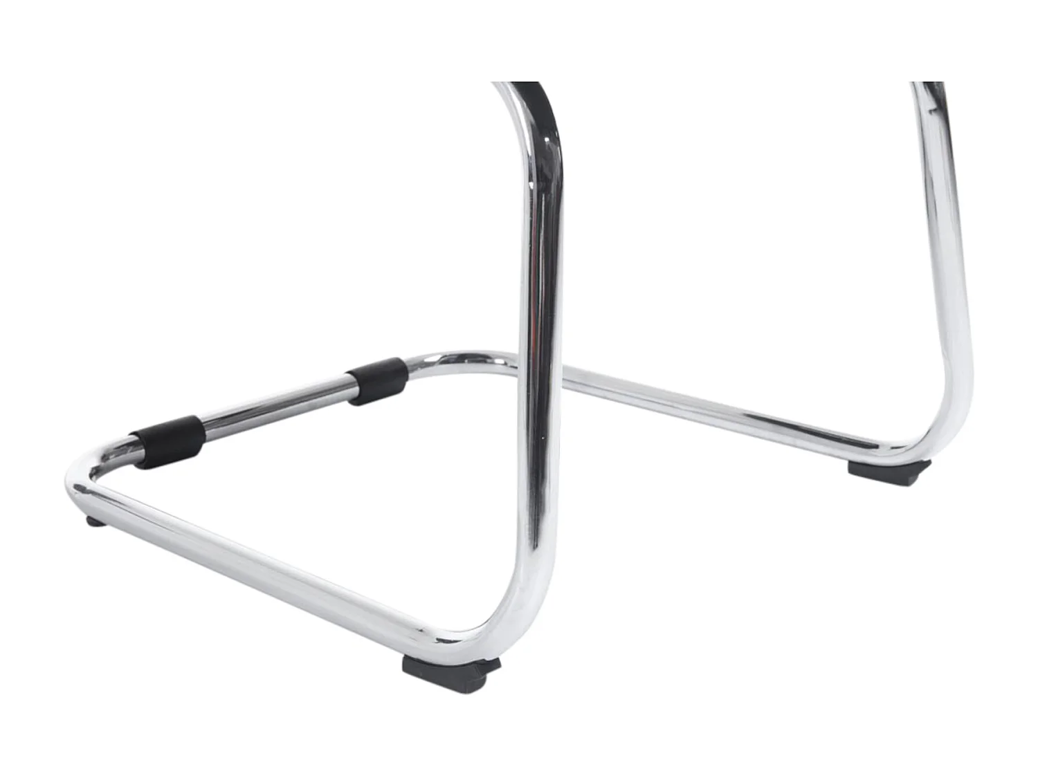 Lot de 2  chaises oscillantes - Similicuir & Nature - Marron - Attila