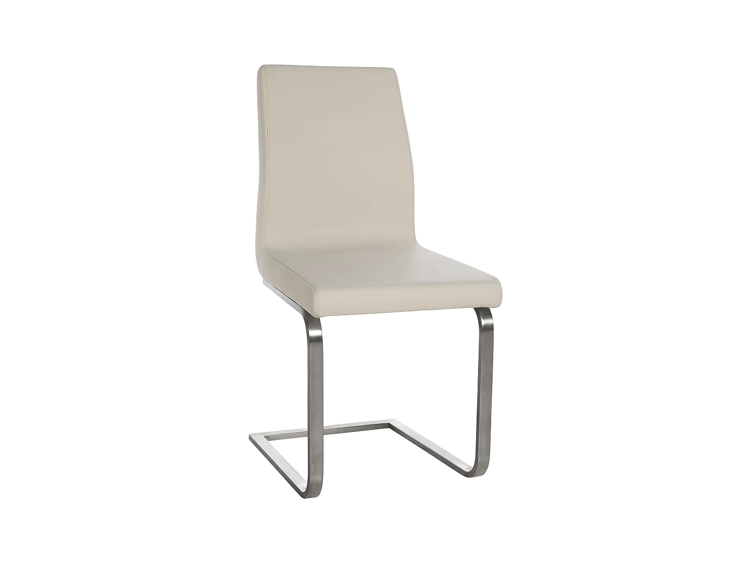 chaises oscillantes - Similicuir - Crème - Belfort
