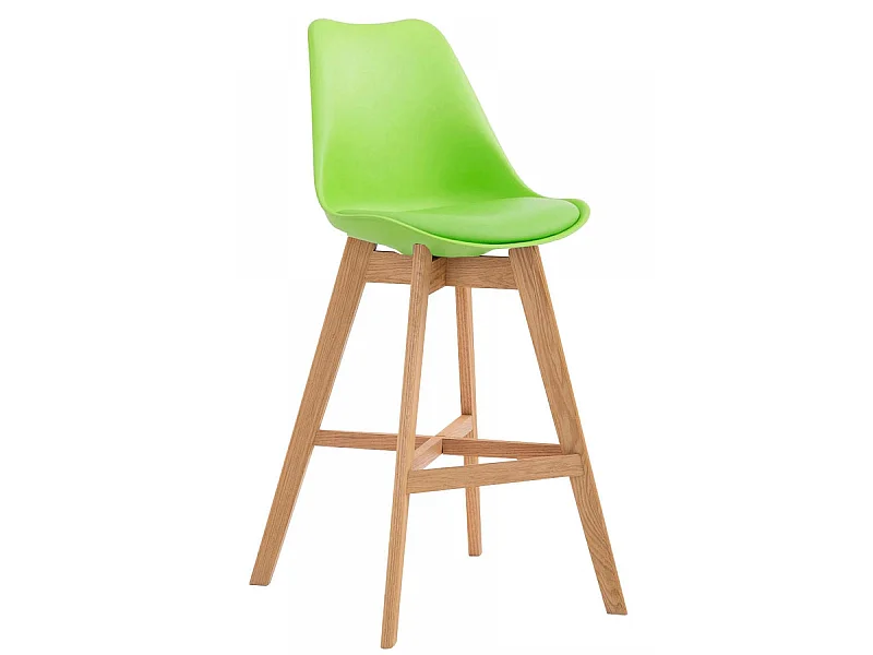 Tabouret de bar - Plastique & Nature - Vert - Cannes