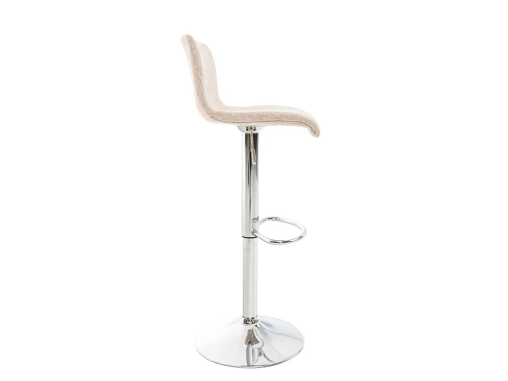 Tabouret de bar - Tissu - Crème - Hoover