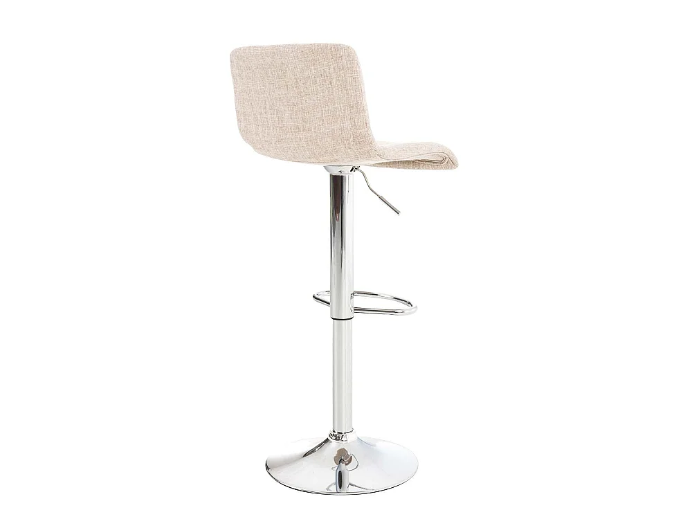 Tabouret de bar - Tissu - Crème - Hoover