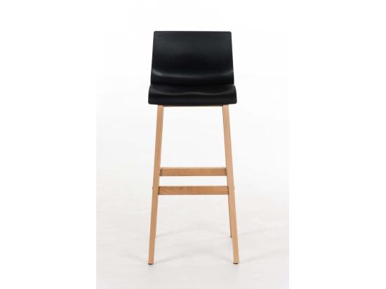 vente unique Tabouret de bar - Bois & Bois - Noir - Hover