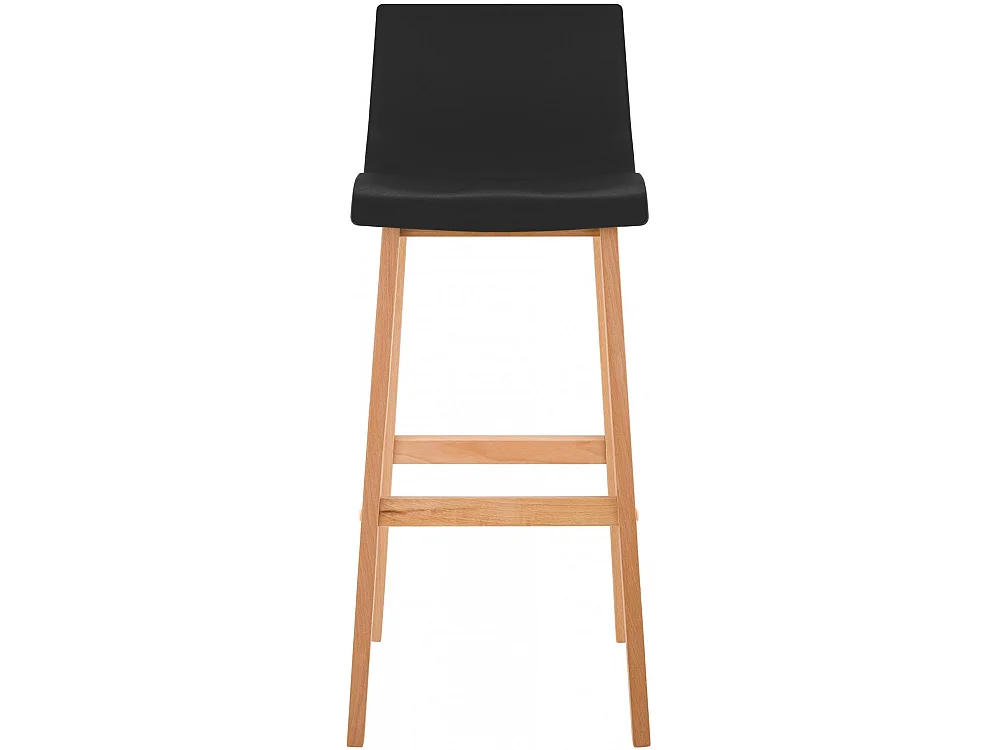 Barhocker - Holz - schwarz - Hover