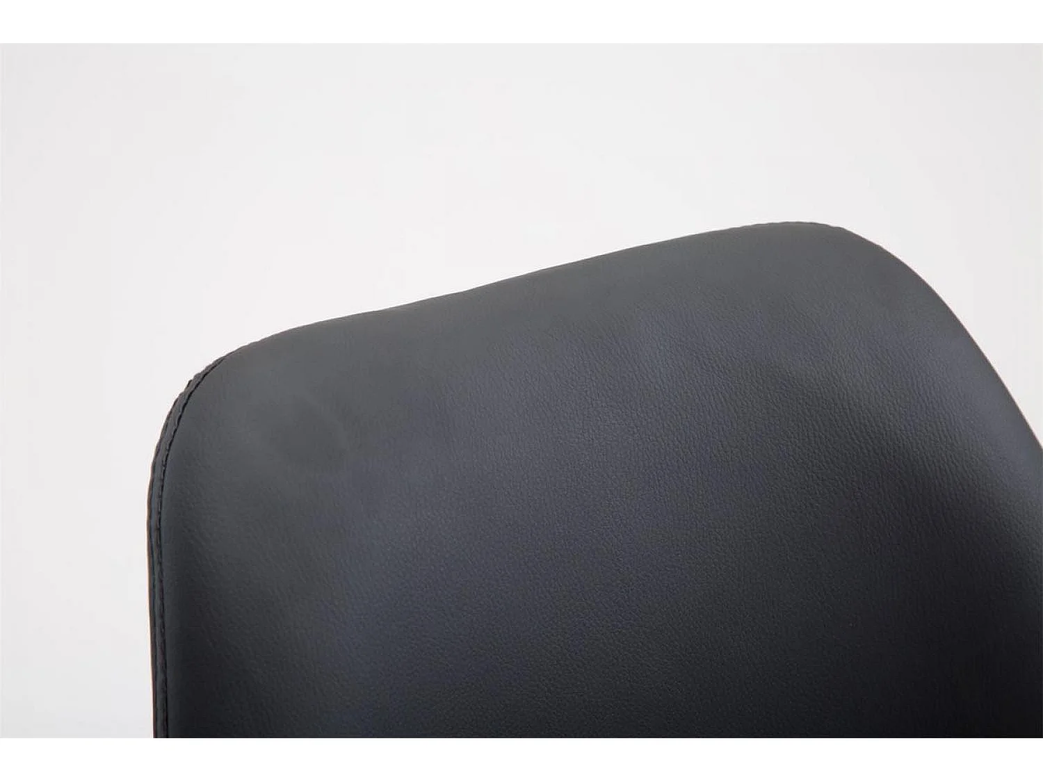 Tabouret de bar - Similicuir & Nature - Noir - Cannes