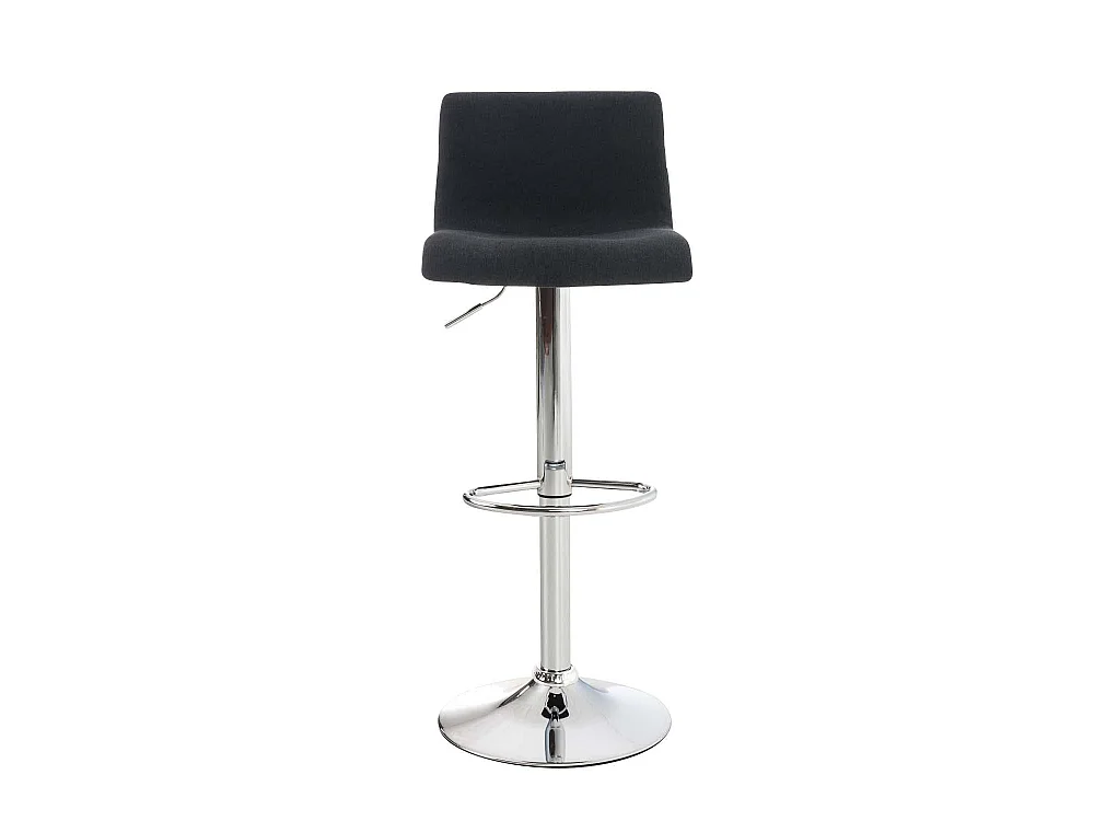Tabouret de bar - Tissu - Noir - Hoover