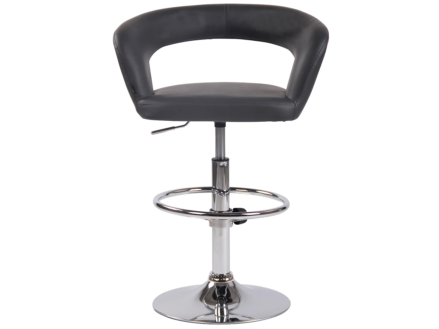 Barkruk - Kunstleer - grijs - Jaen