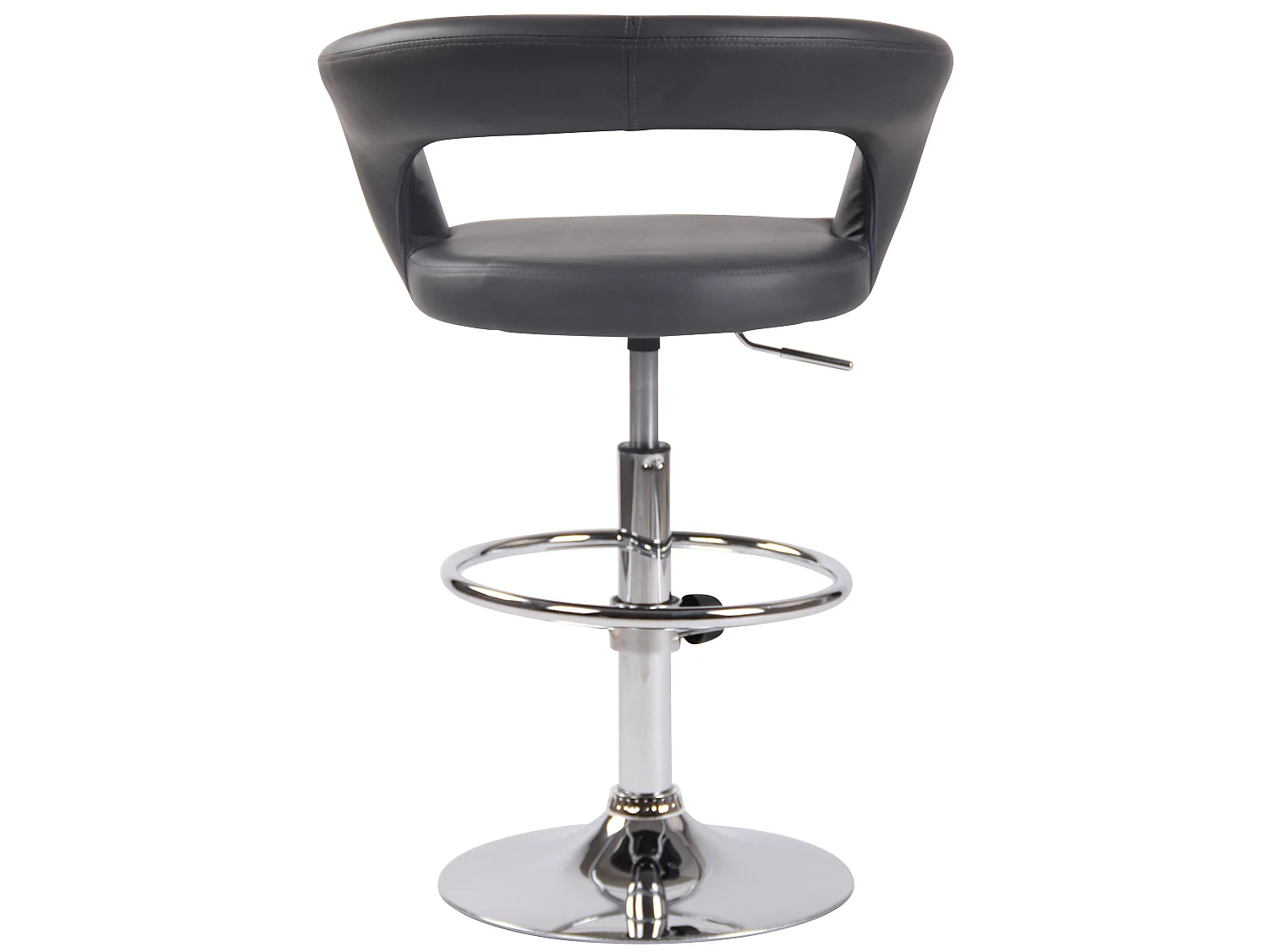 Barkruk - Kunstleer - grijs - Jaen