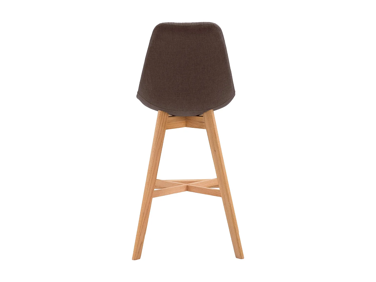 Tabouret de bar - Tissu & Nature - Marron - Cannes
