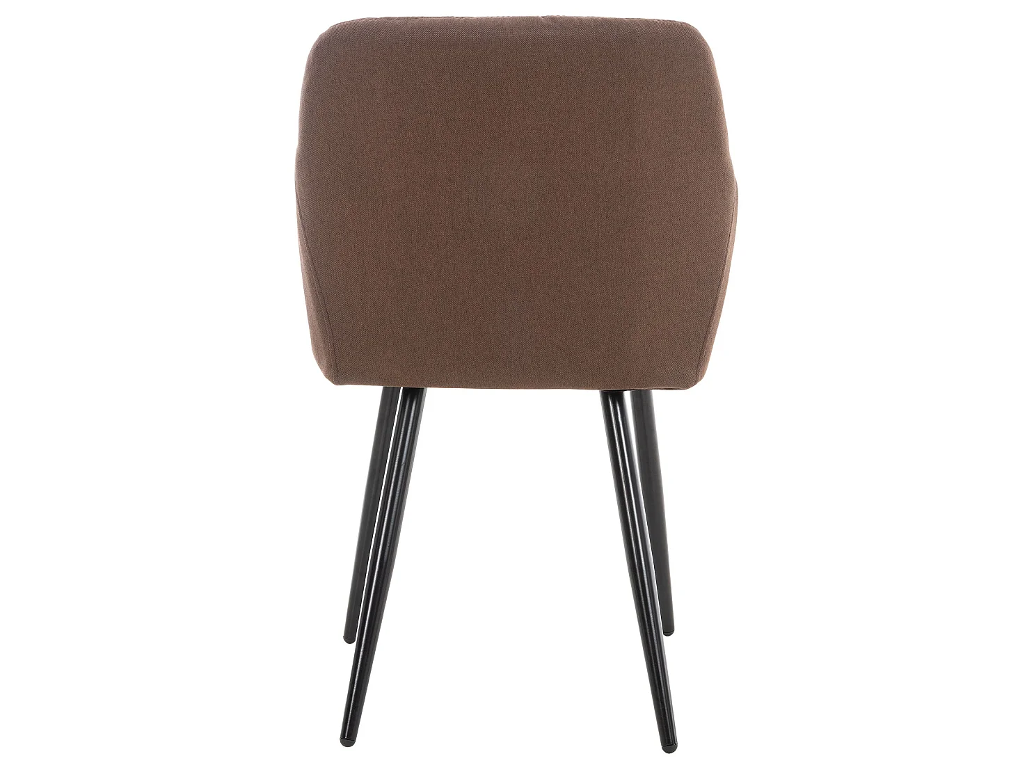 chaises avec accoudoirs - Tissu - Marron - Shila