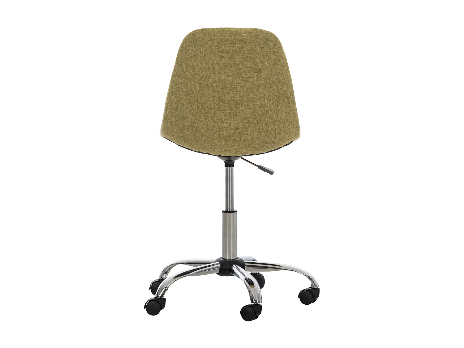 Bureaustoel - Stof & Metaal in chroomoptiek - groen - Emil
