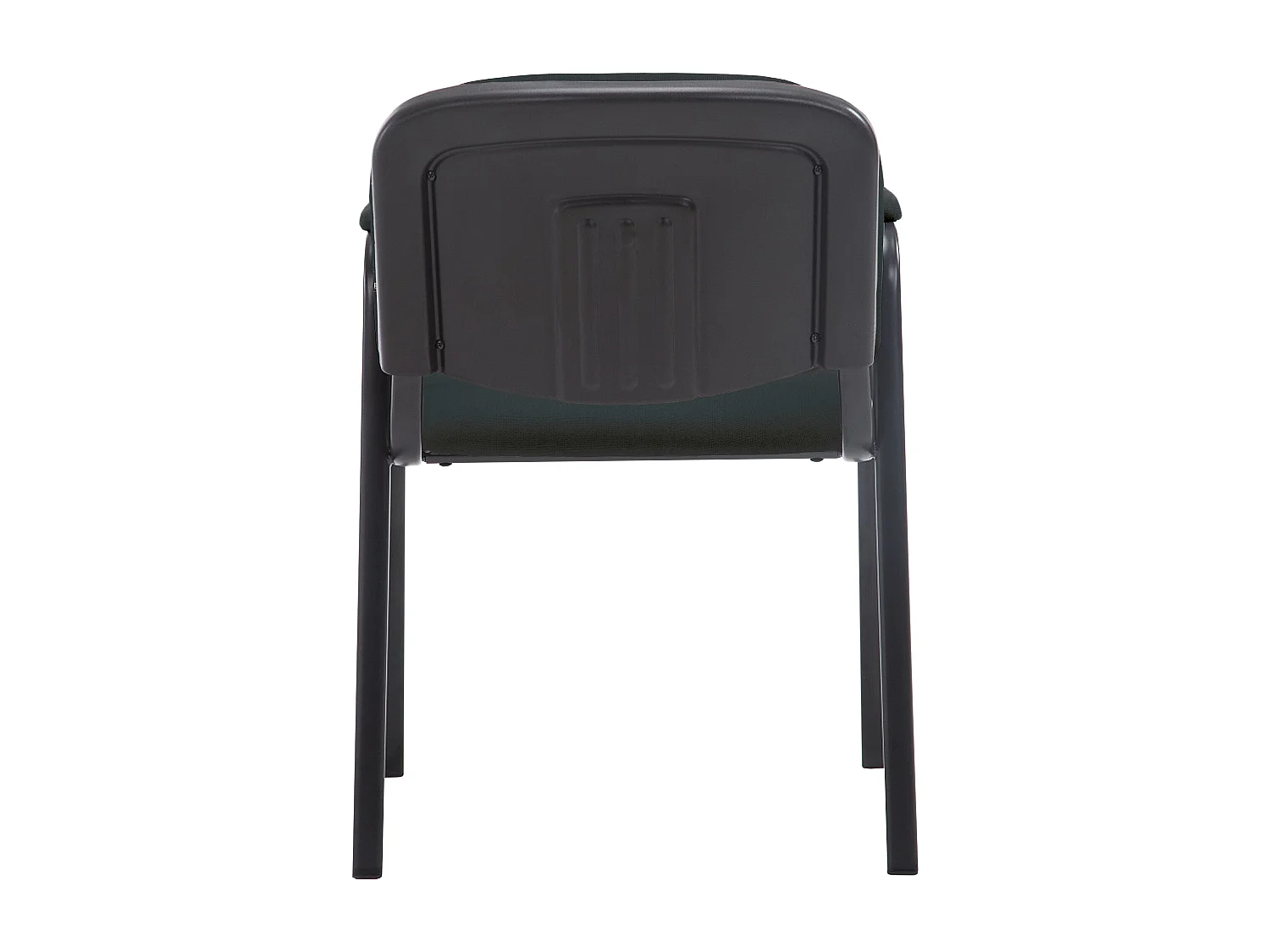 Chaise de conférence - Tissu & Blanc - Noir - Ken Pro