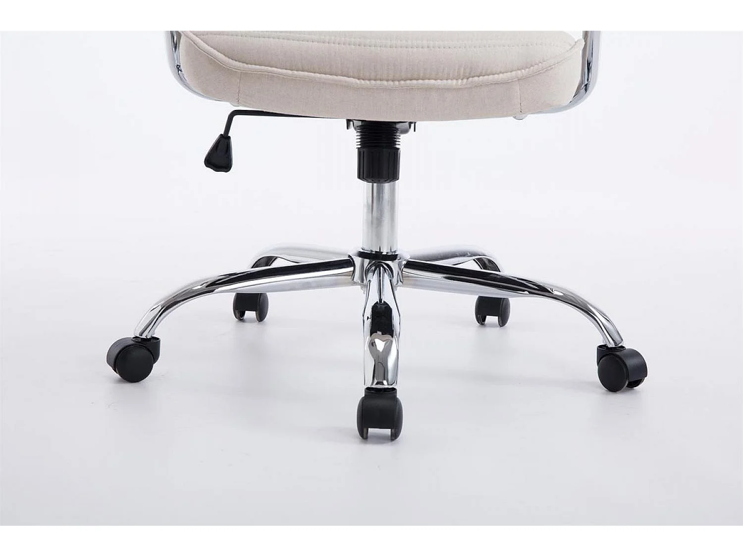 Chaise de bureau - Tissu - Beige - Rako