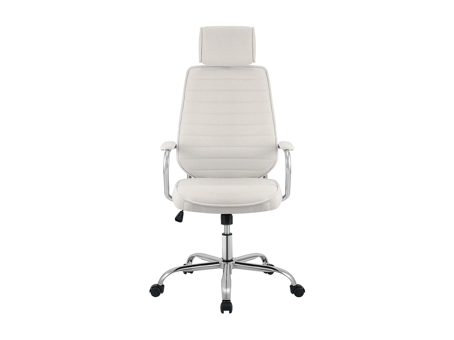 Chaise de bureau - Tissu - Beige - Rako