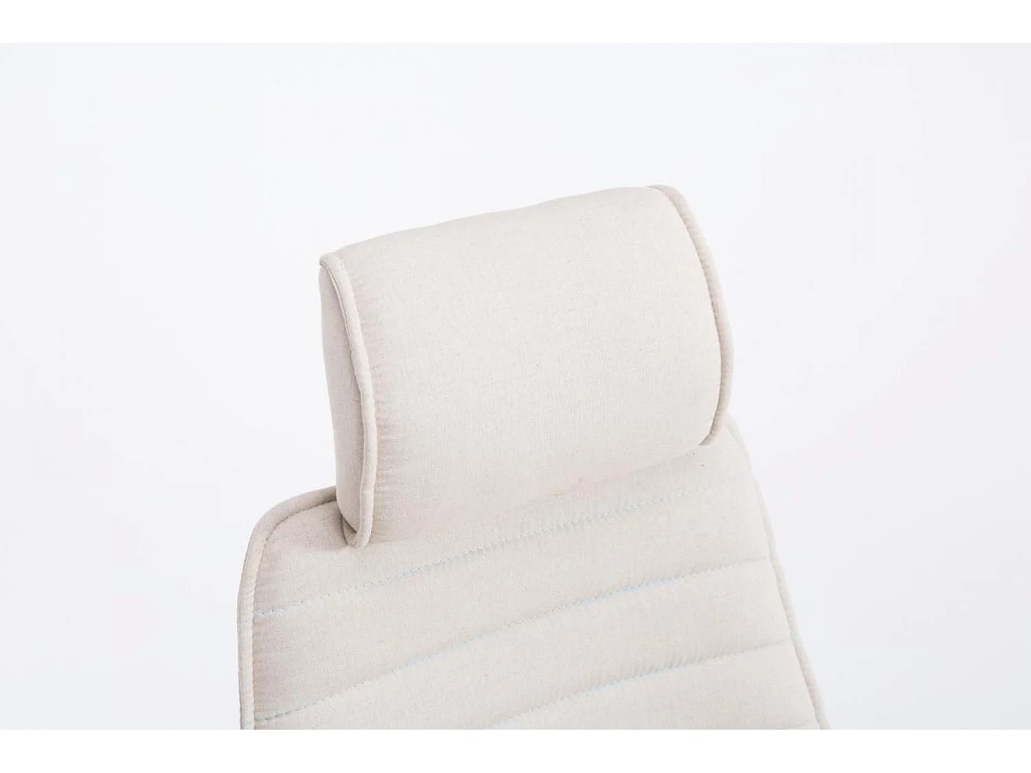 Chaise de bureau - Tissu - Beige - Rako