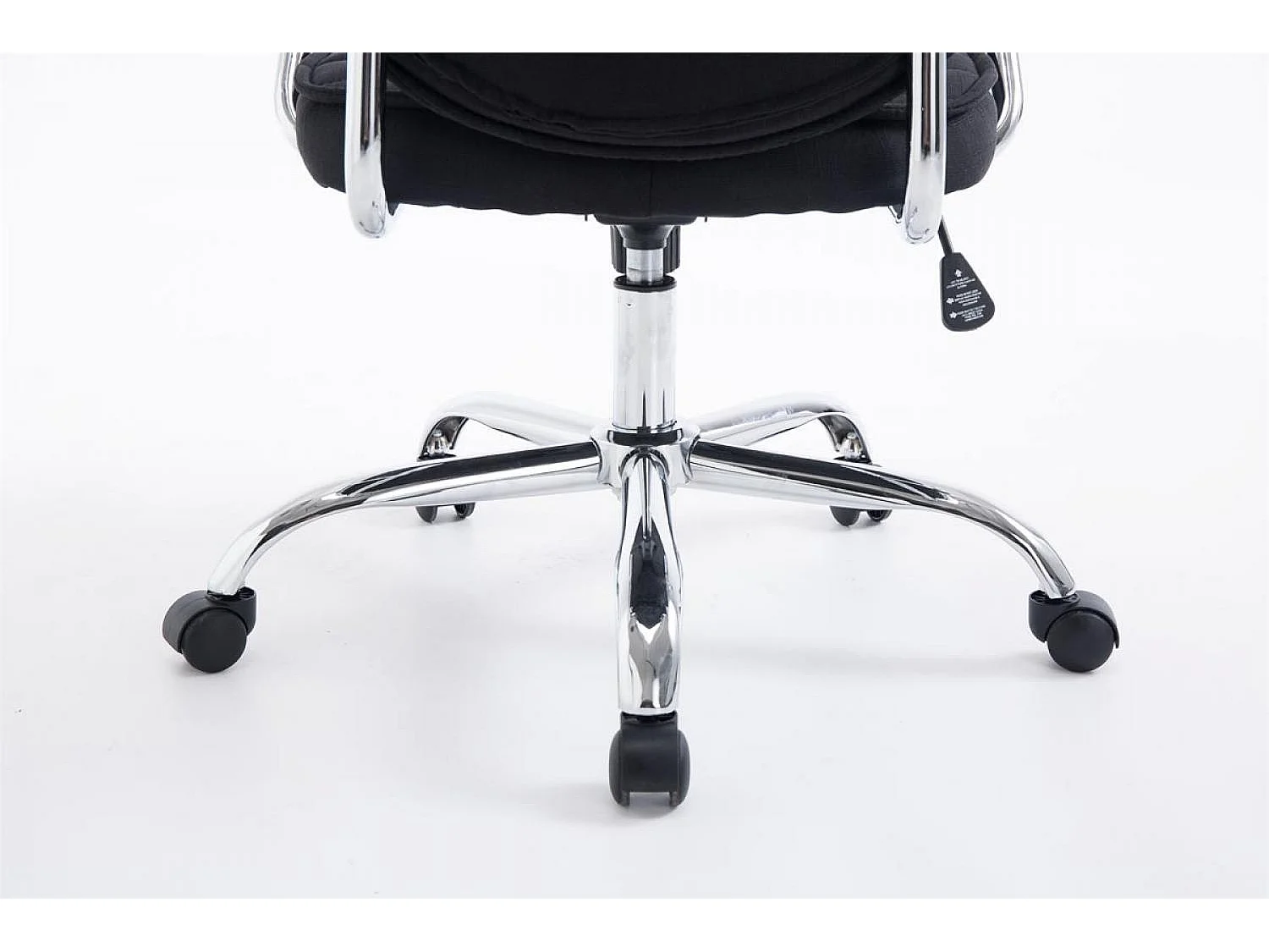 Chaise de bureau - Tissu - Noir - Rako