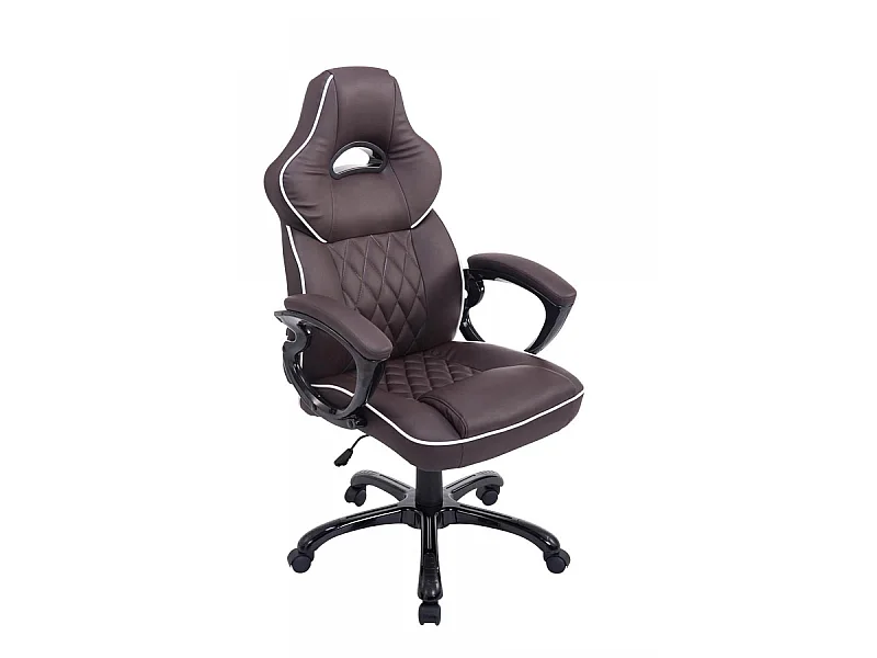 Bürosessel - Kunstleder & Kunststoff - braun - BIG XXX