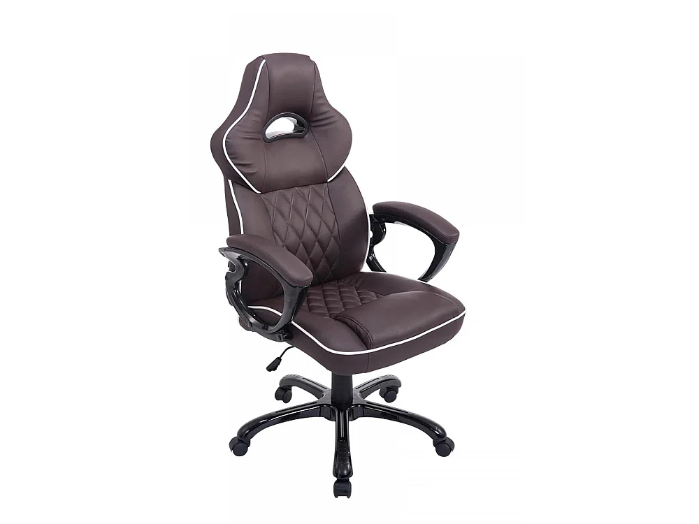 Bürosessel - Kunstleder & Kunststoff - braun - BIG XXX