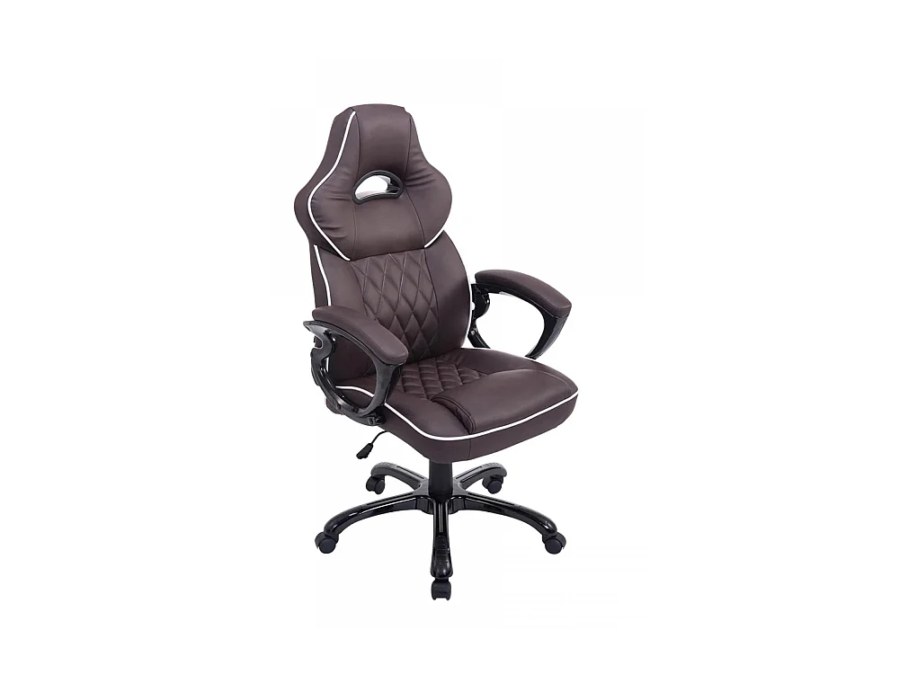 Chaise de bureau - Similicuir & Plastique - Marron - BIG XXX