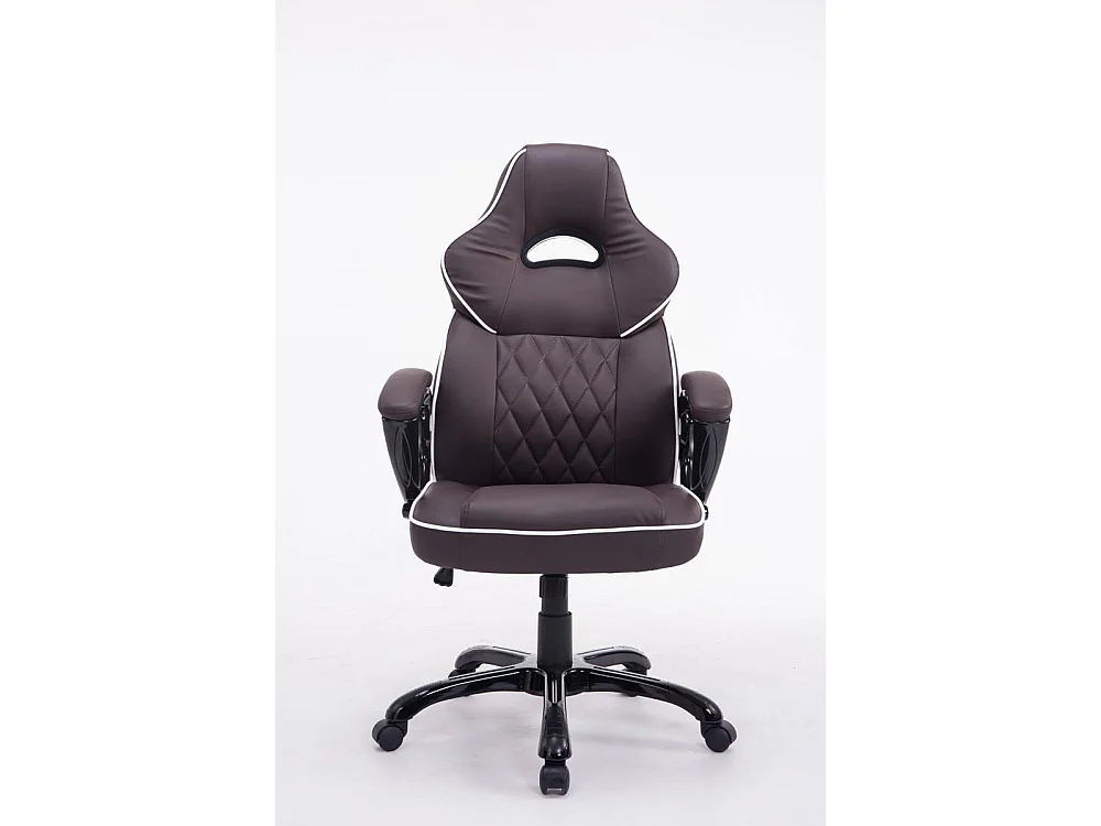 Sedia da ufficio - Finta pelle & Plastica - marrone - BIG XXX