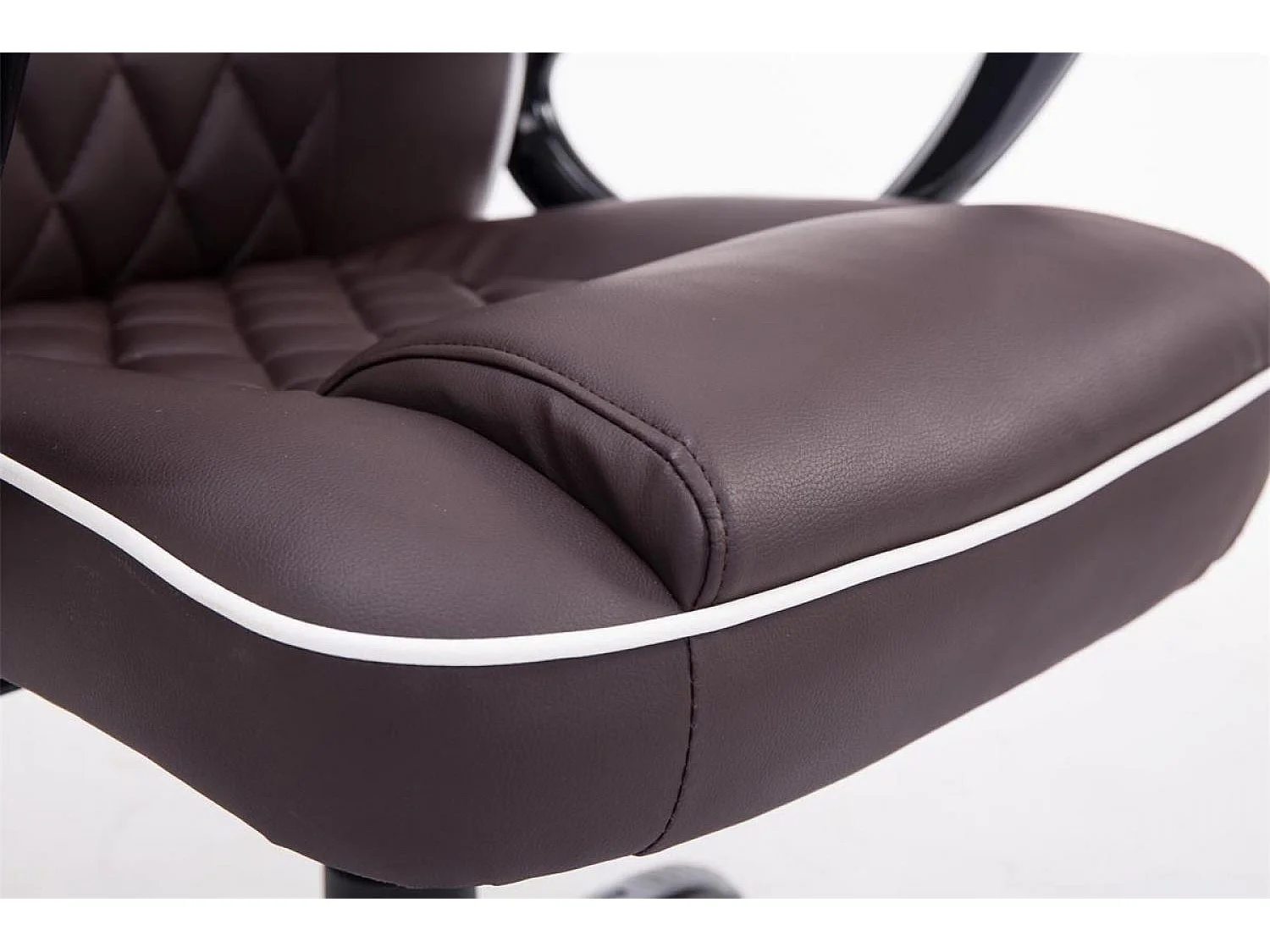 Sedia da ufficio - Finta pelle & Plastica - marrone - BIG XXX