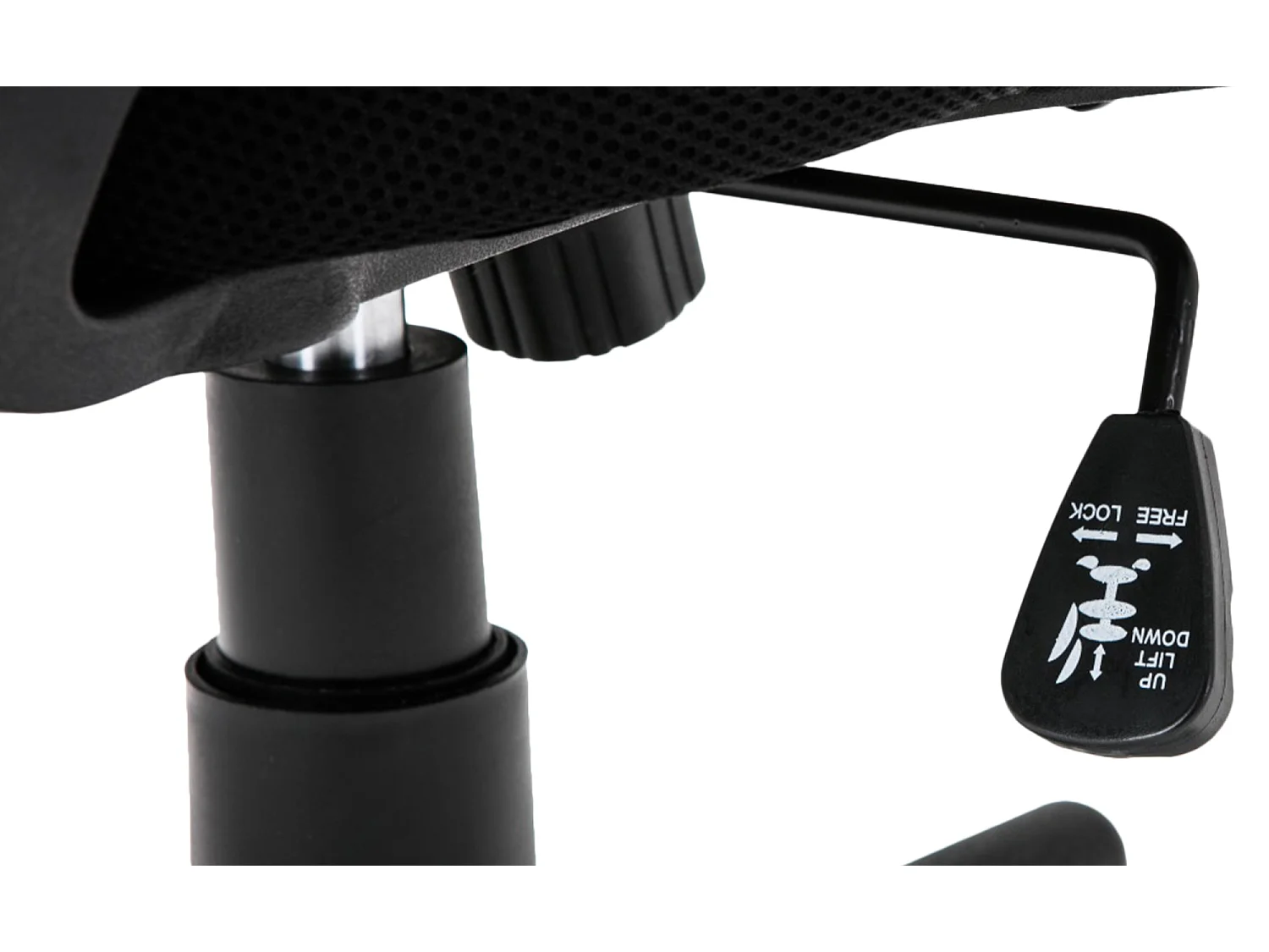 Bureaustoel - Kunstleer - oranje - Genius