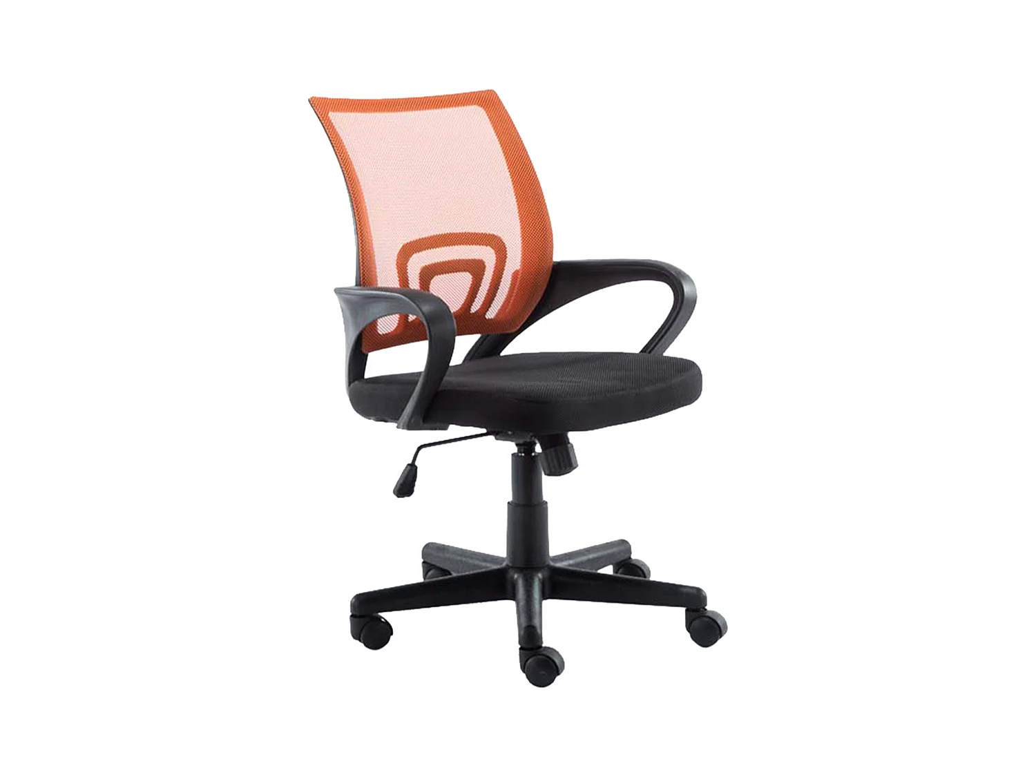 Chaise de bureau - Similicuir - Orange - Genius