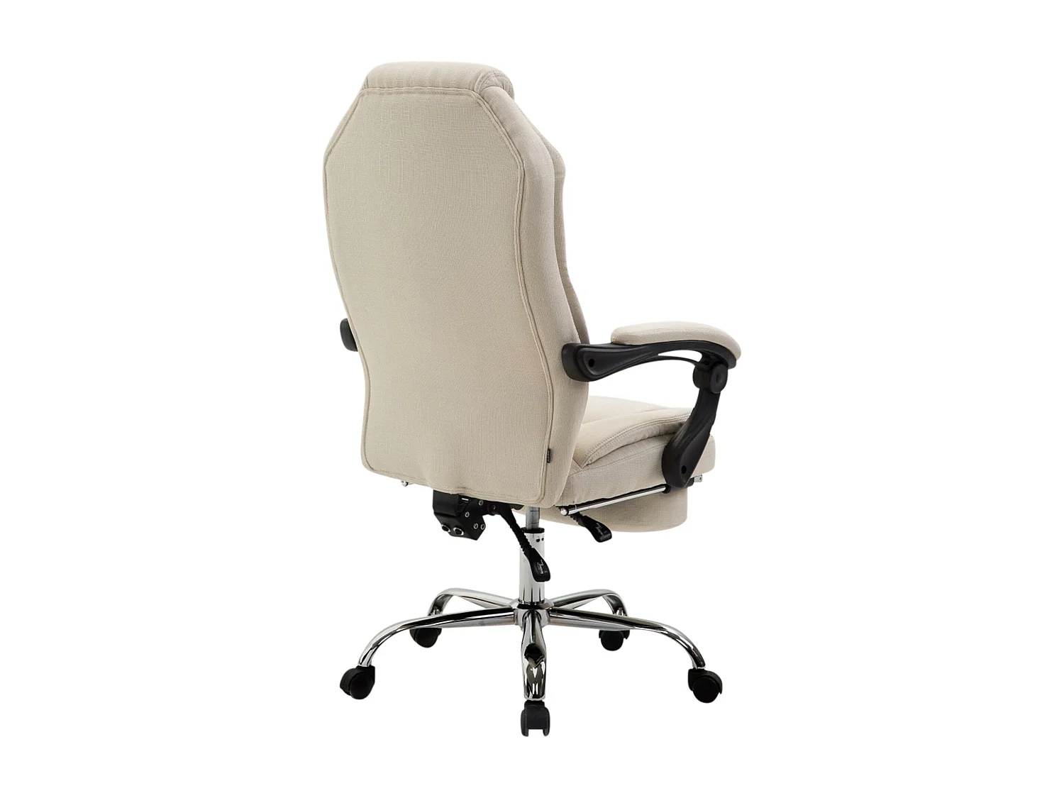 Chaise de bureau - Tissu - Crème - Castle