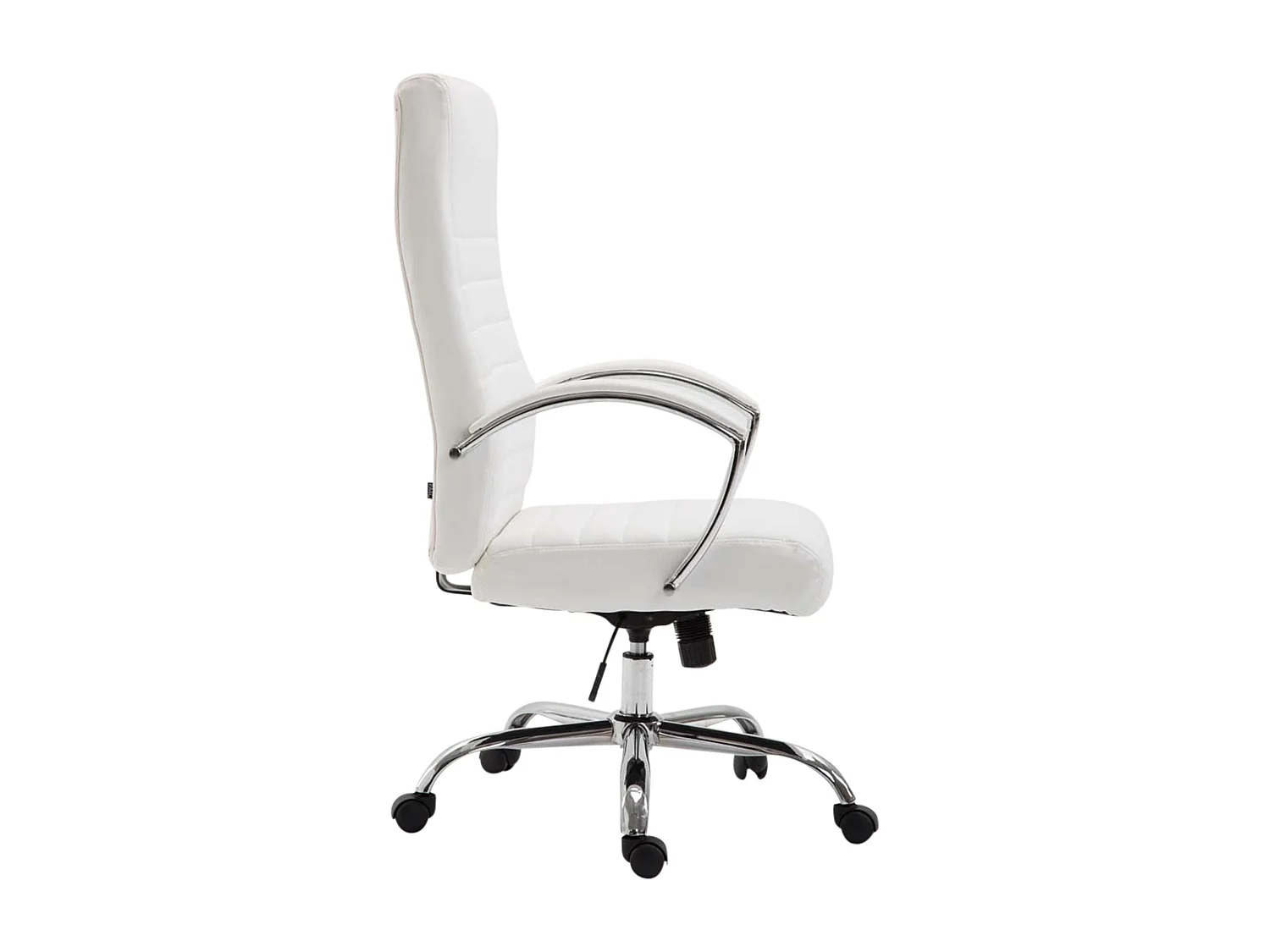 Chaise de bureau - Similicuir & Nature - Blanc - Valais