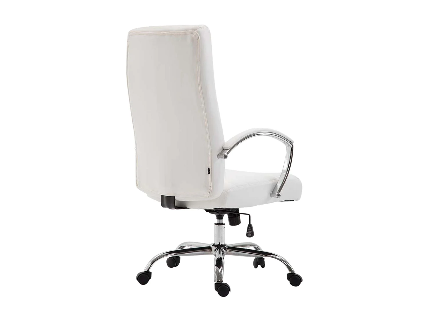 Chaise de bureau - Similicuir & Nature - Blanc - Valais