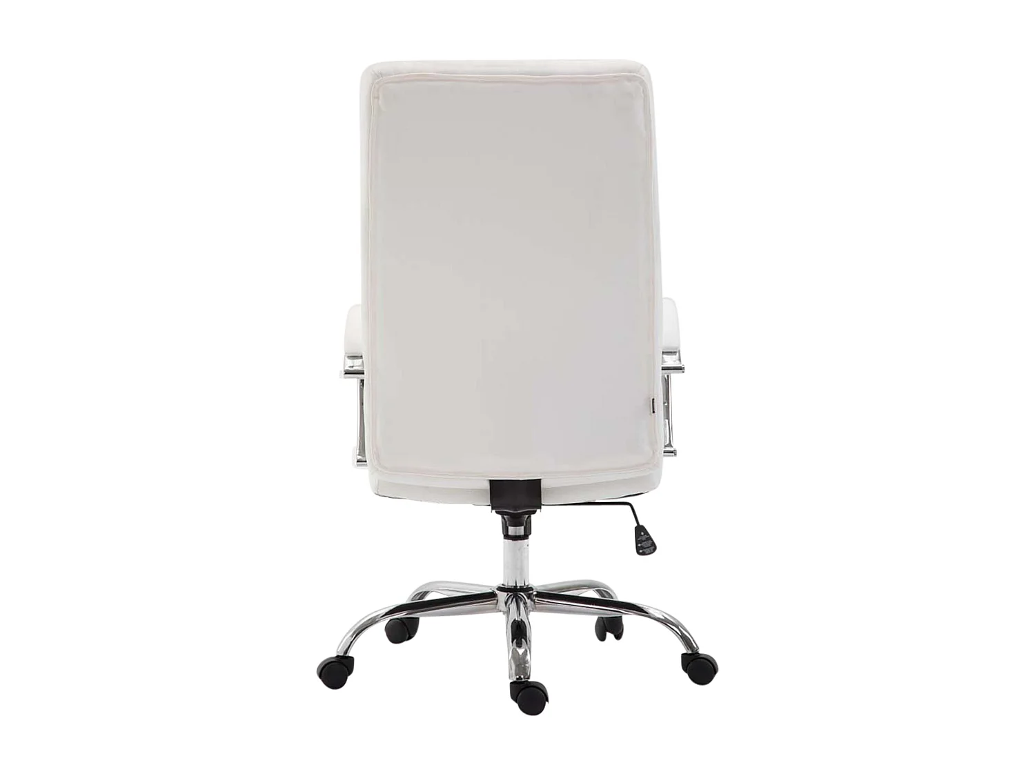 Chaise de bureau - Similicuir & Nature - Blanc - Valais