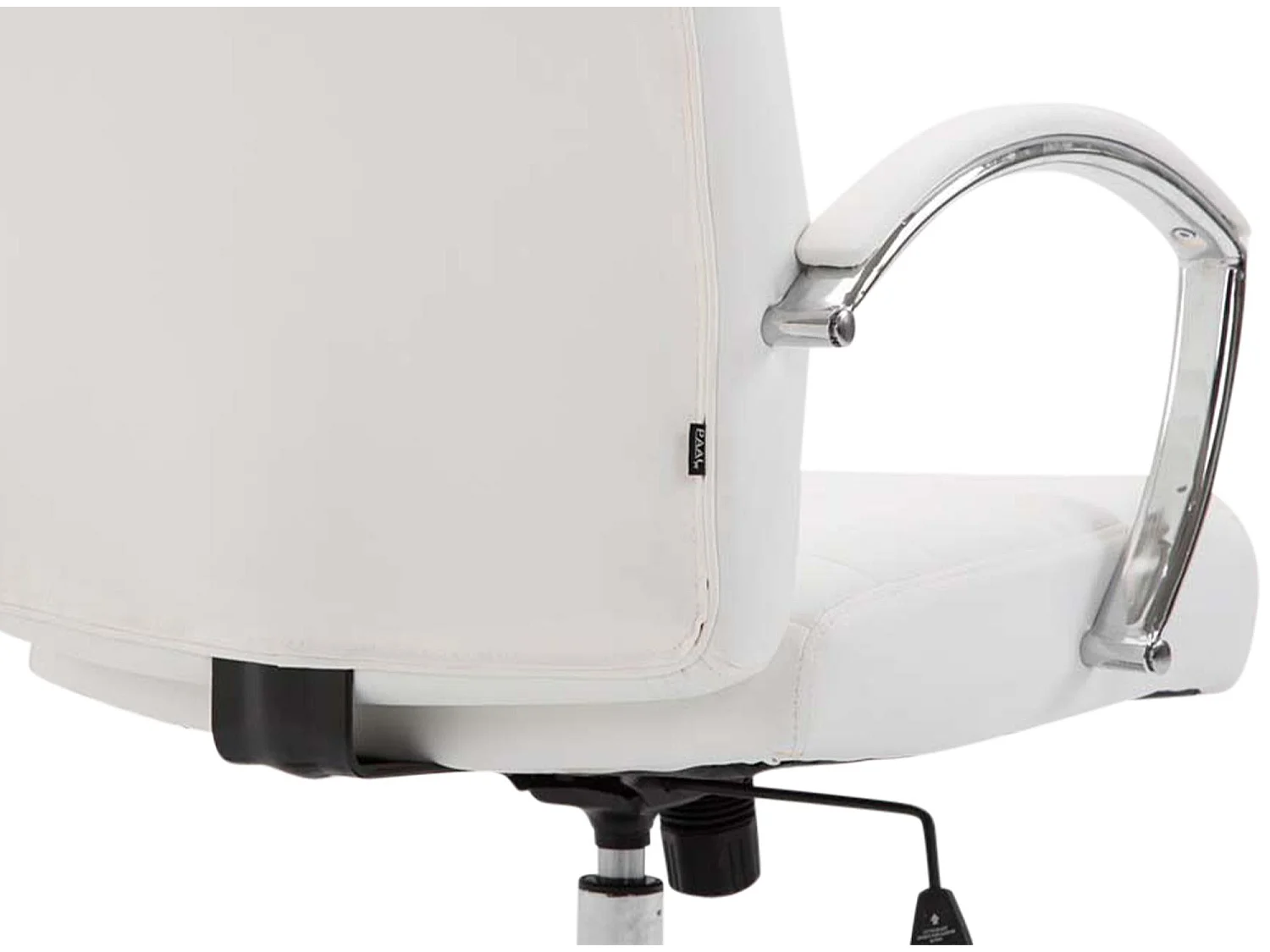 Chaise de bureau - Similicuir & Nature - Blanc - Valais