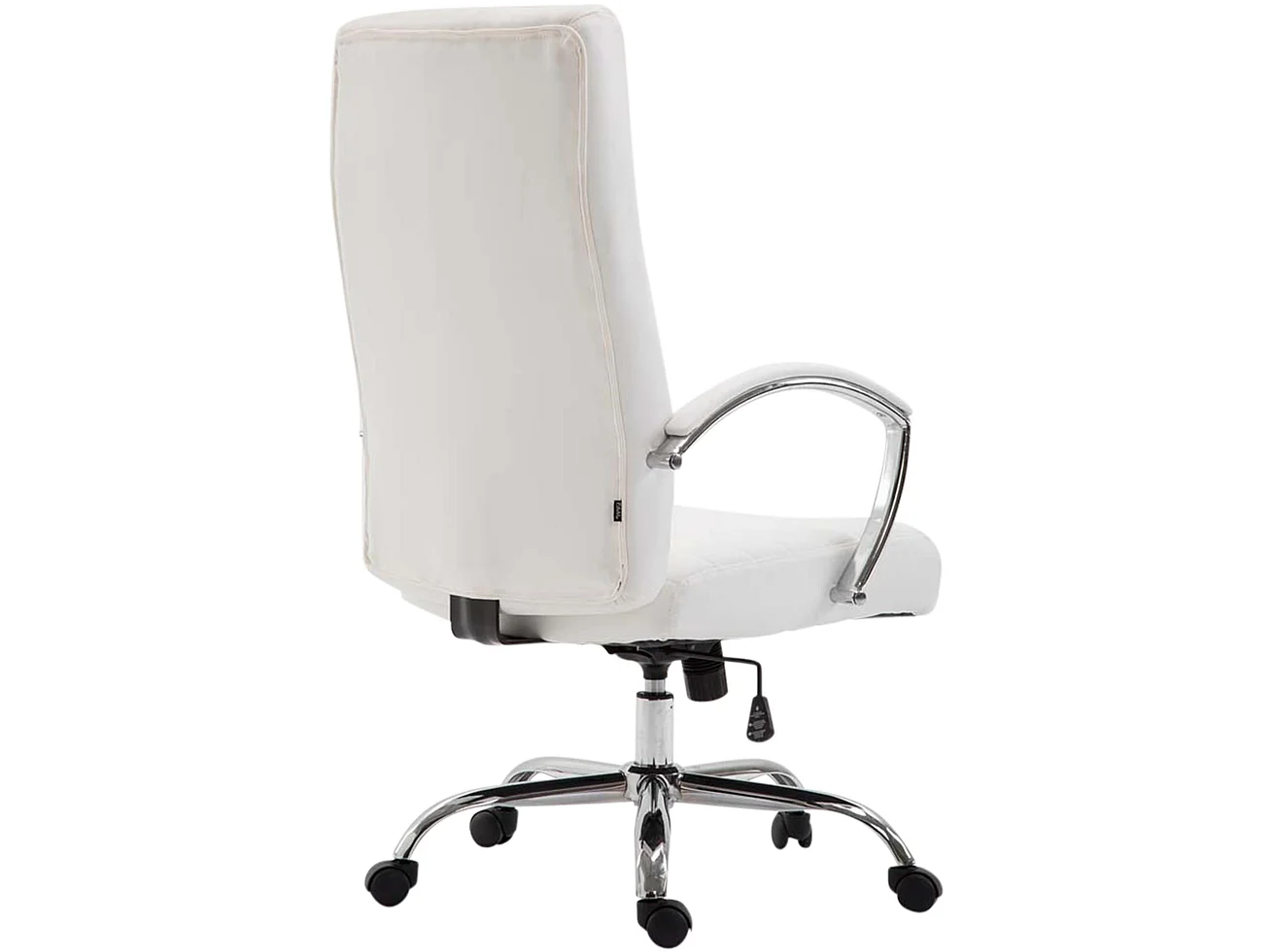 Chaise de bureau - Similicuir & Nature - Blanc - Valais
