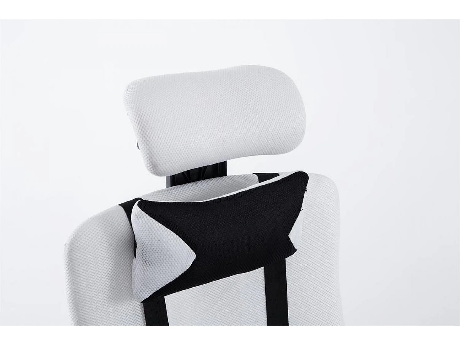 Bureaustoel - Kunstleer & Metaal in chroomoptiek - wit - Fellow