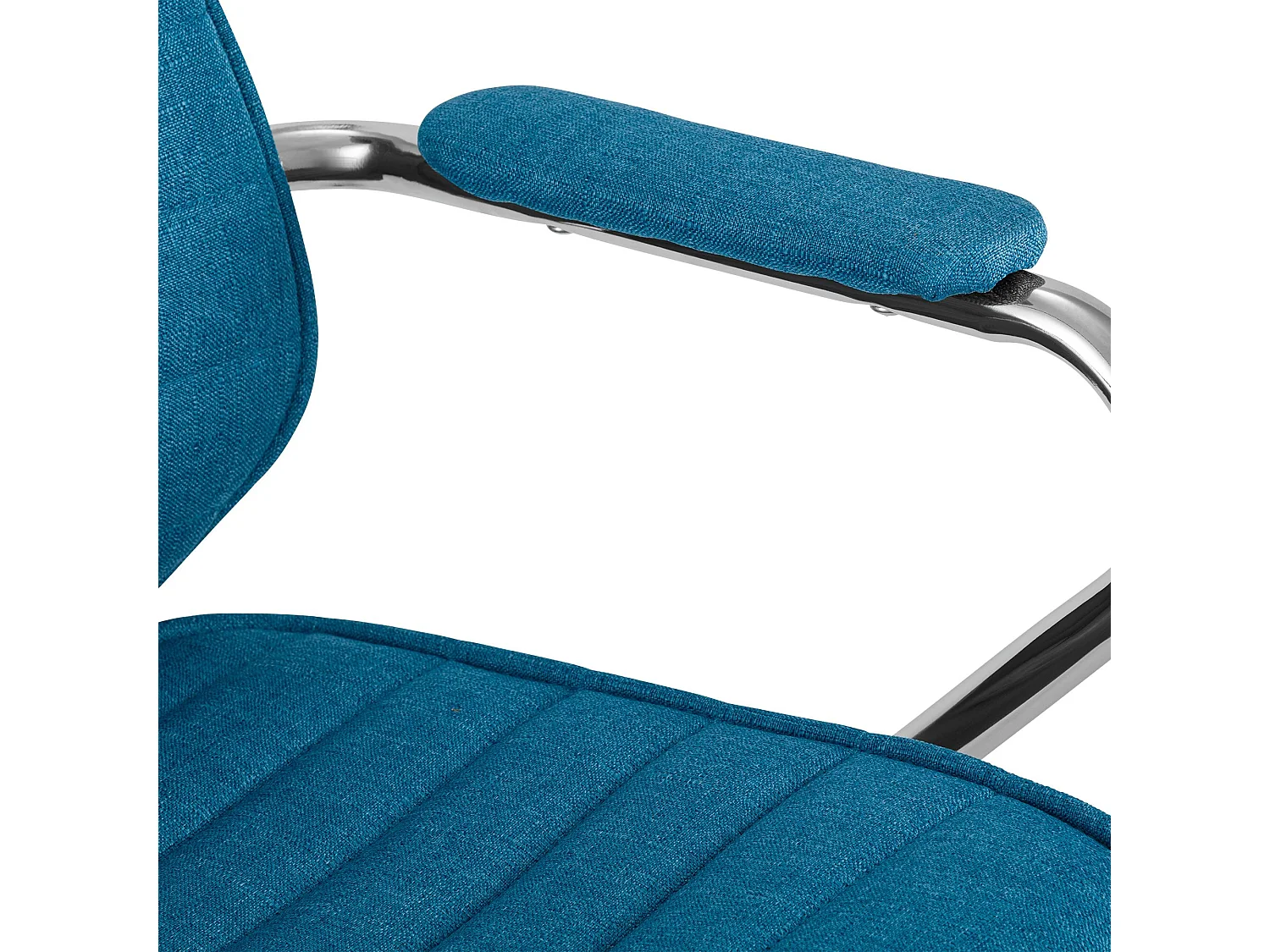 Chaise de bureau - Tissu - Bleu - Rako