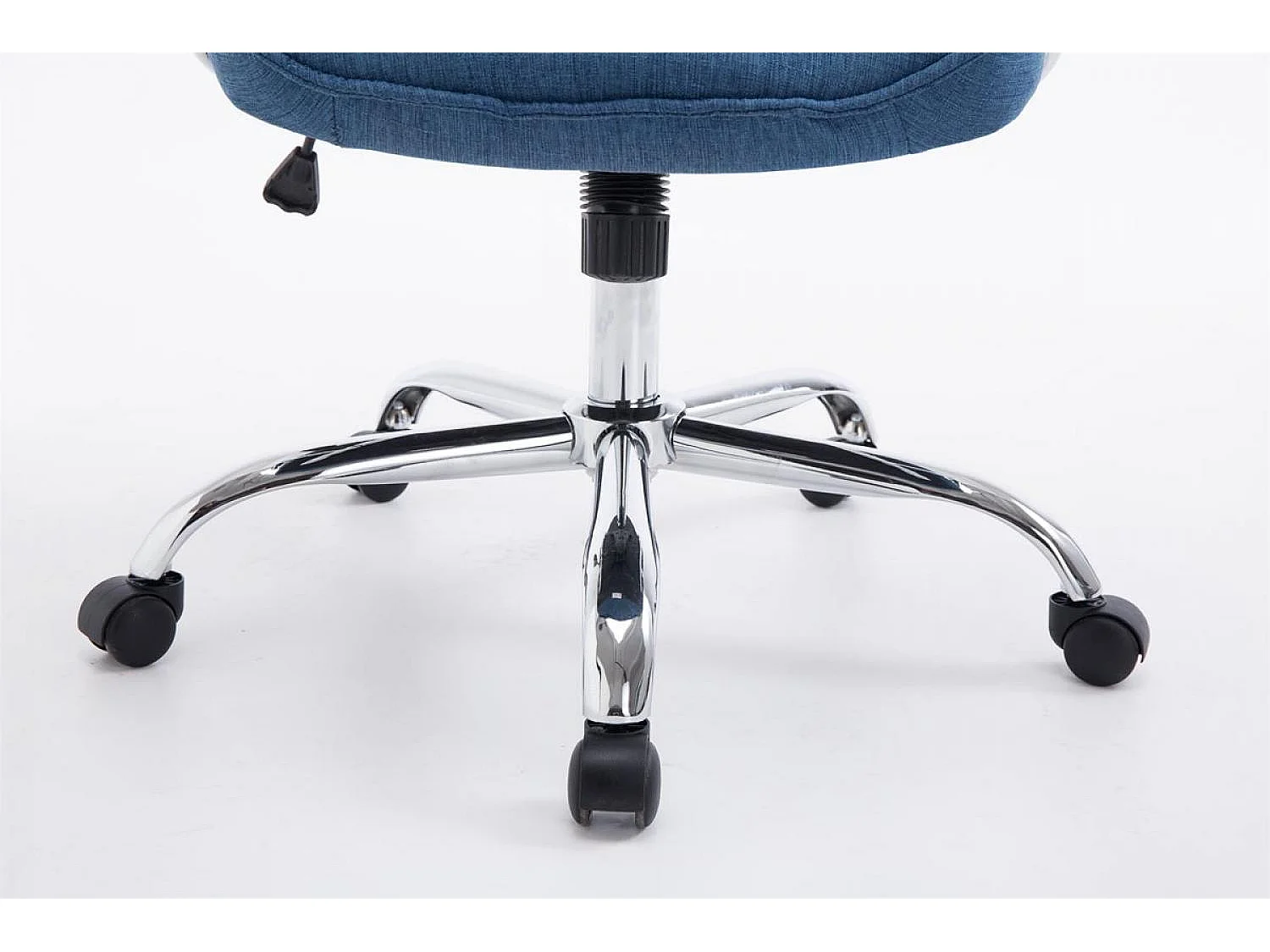 Chaise de bureau - Tissu - Bleu - Rako