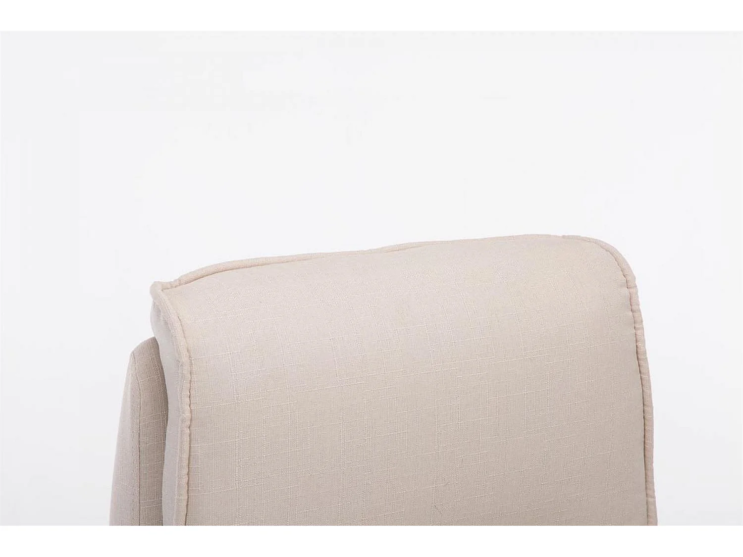 Chaise de bureau - Tissu & Plastique - Crème - BIG Villach