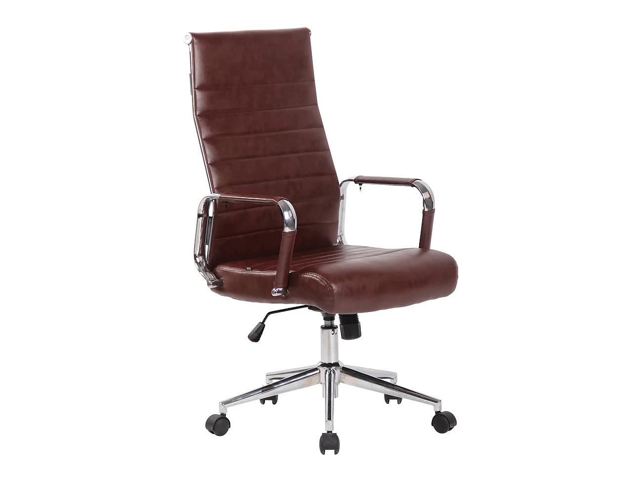 Chaise de bureau - Similicuir - Bordeaux - Kolumbus
